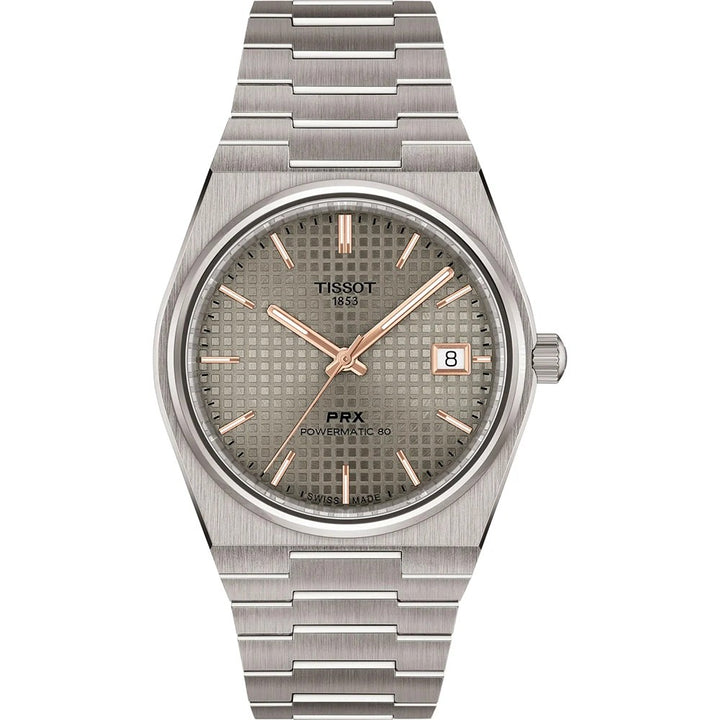 Tissot PRX T1378074406100 PRX Powermatic 80 Titanium Horloge 38 mm