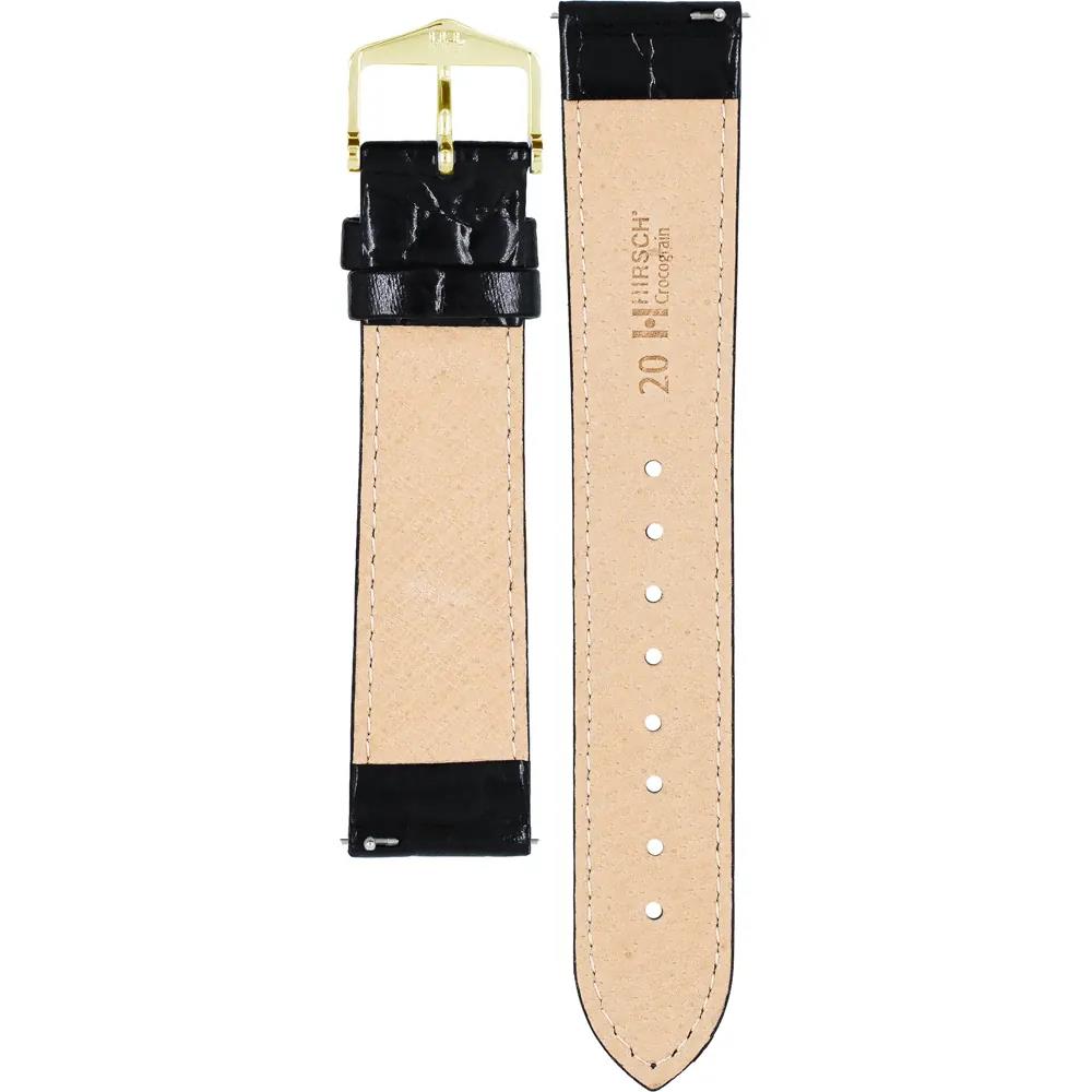 Hirsch 12302840-2-20 Crocograin Horlogeband