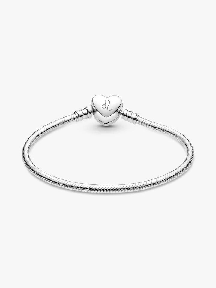 Pandora Moments Graveerbare Hart Sluiting Snake Chain Armband 19 cm – 599206C00