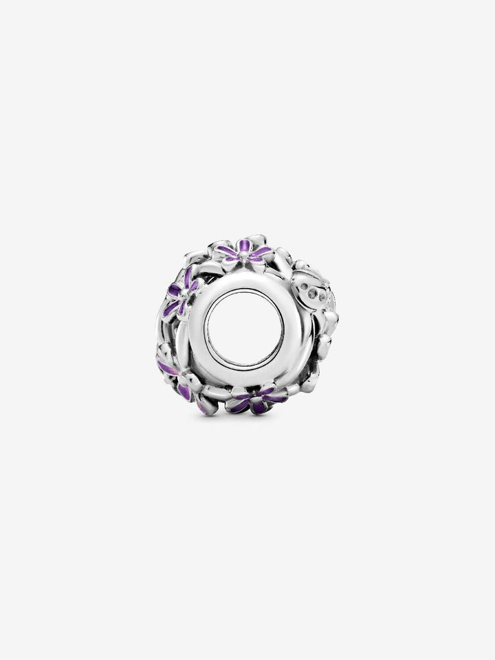 Pandora Openwork Purple Daisy Charm 798772C02