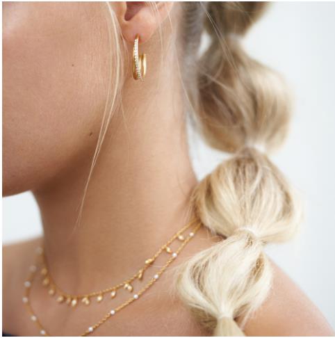 Jungle Vine necklace Sparkle 3-3106a-GP