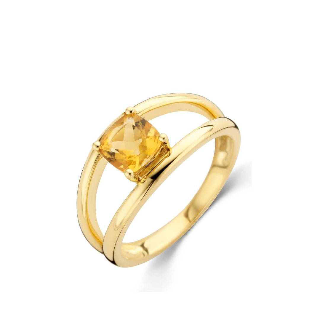 18 kt ring 065954J Ring multiband citrien