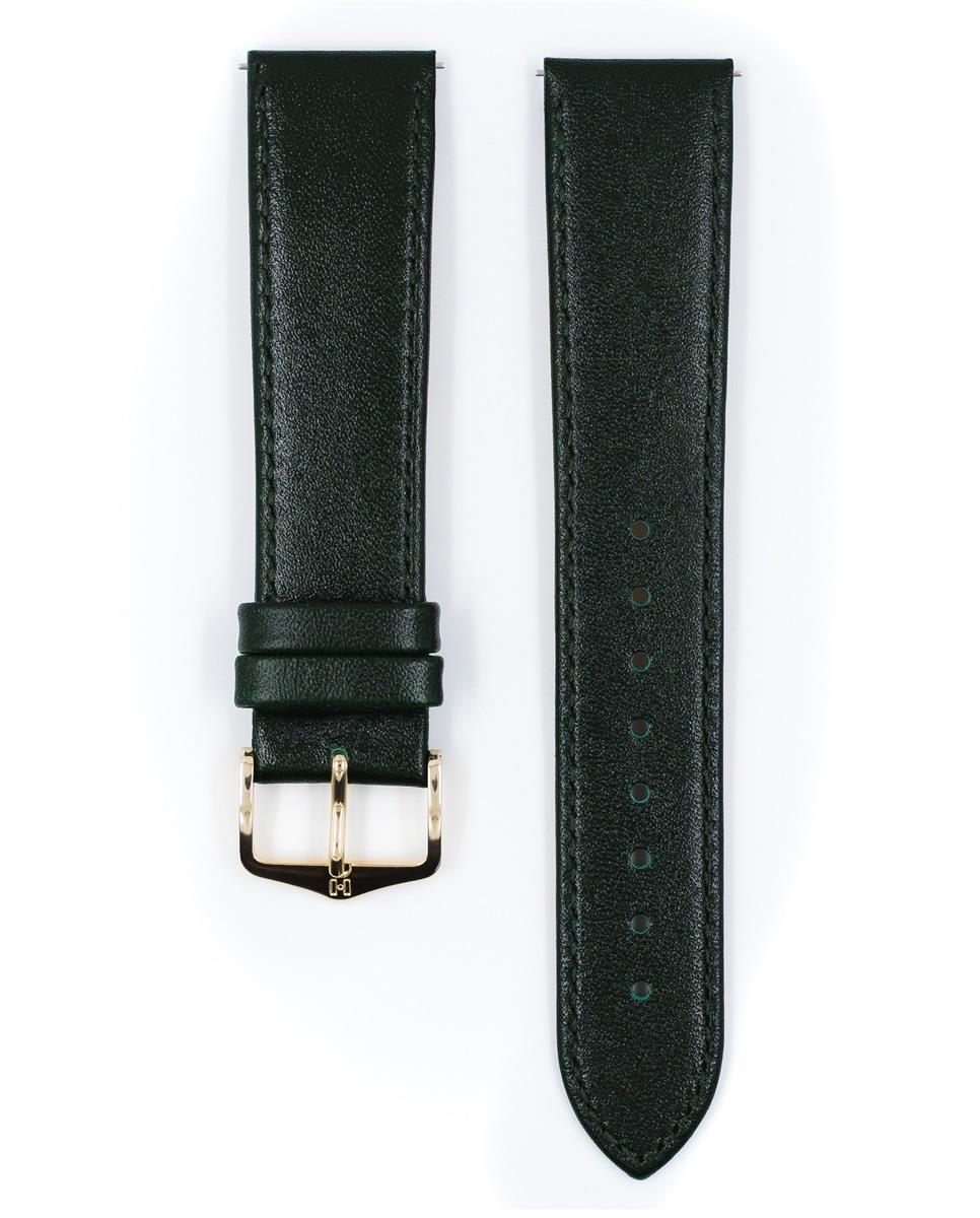 HIRSCH OSIRIS L DARK GREEN SHINY CALF 20/18MM