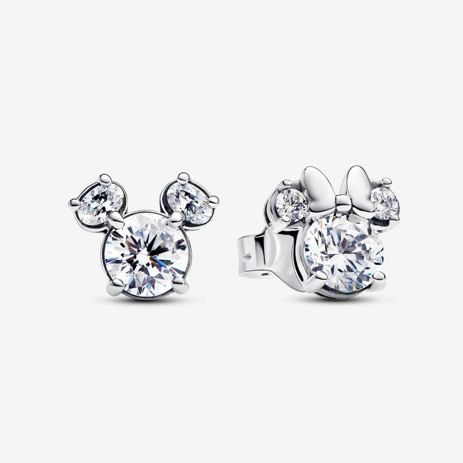 Pandor Disney Mickey&amp; Minnie Mouse sprankelende oorknop 293219C01