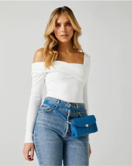 WOLF MIMI CROSSBODY BAG WITH WRISTLET BLUE 768324