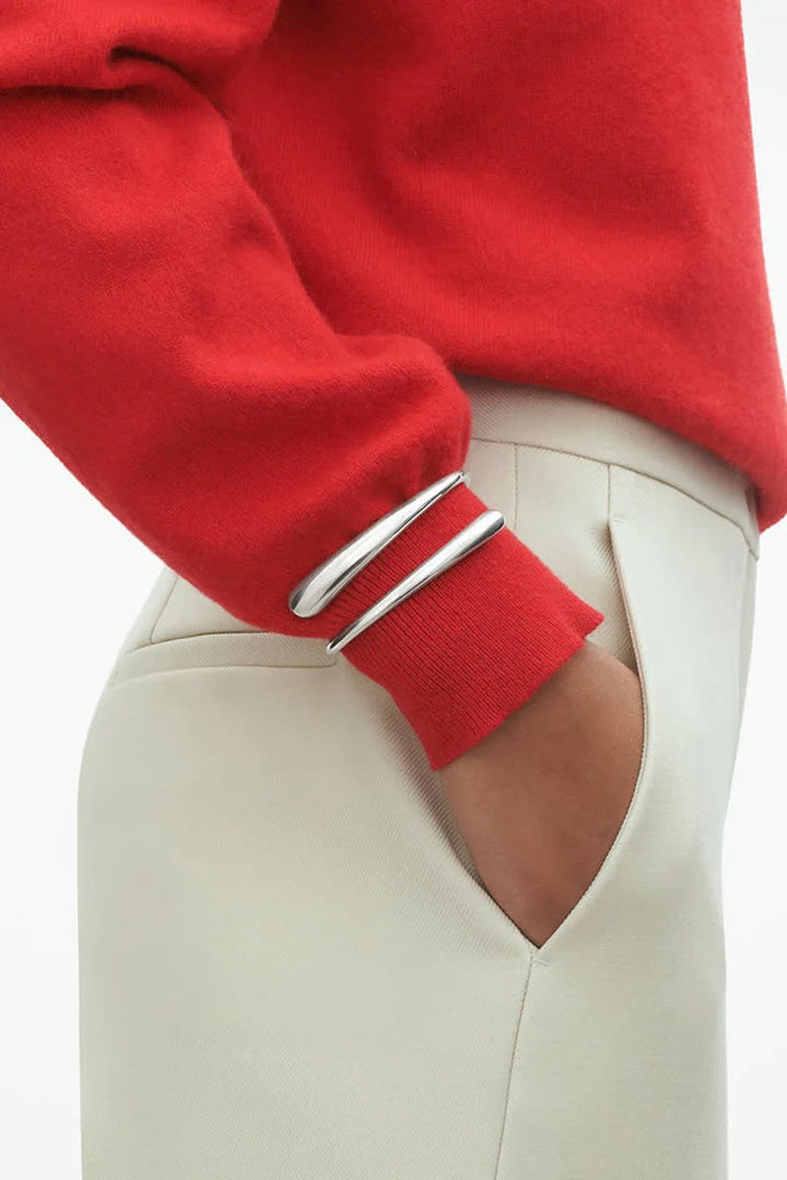 Georg Jensen Mercy Twist Bangle Zilver M 20001934000