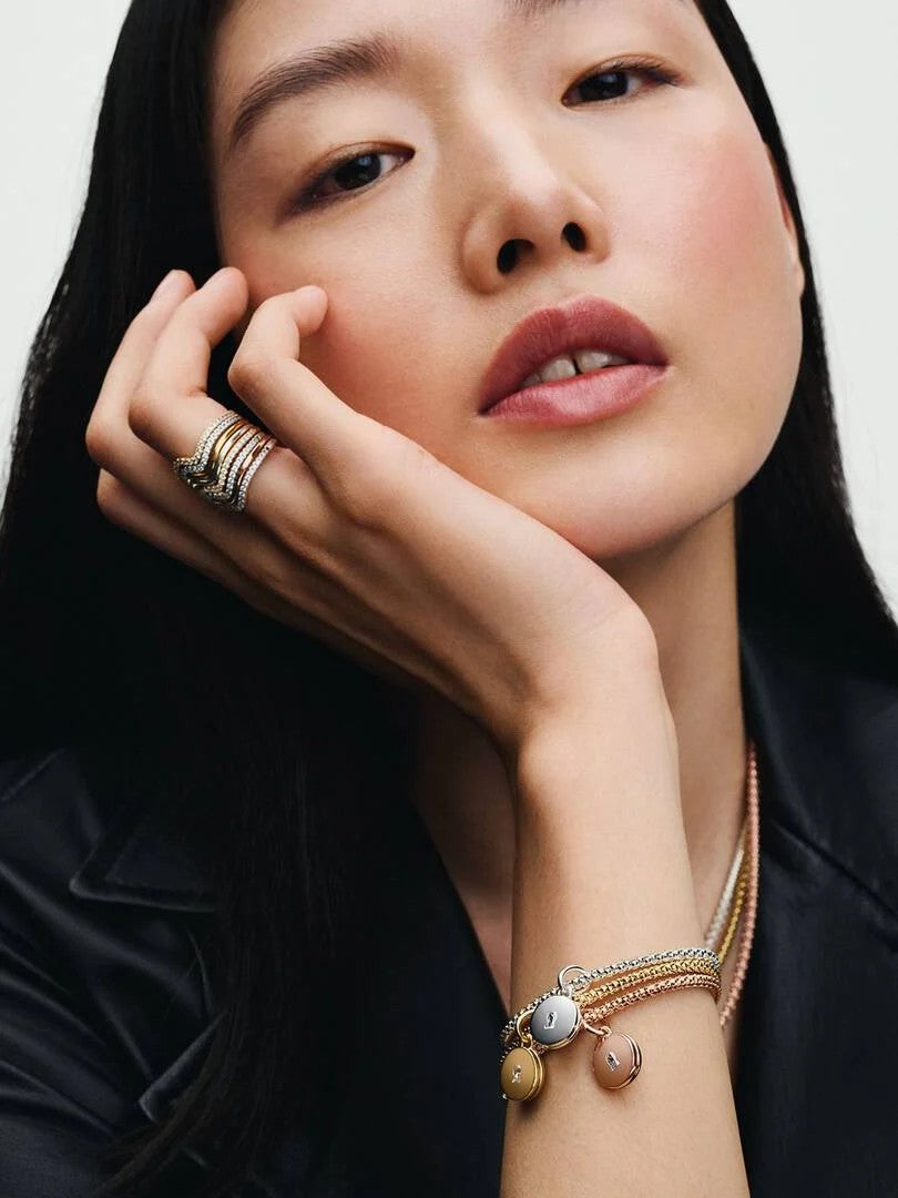 Pandora Te Openen & Graveerbare Liefdesmedaillon Hangende Bedel 793066C01