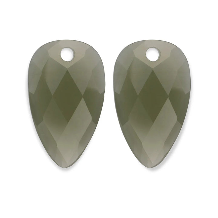 Earstones | Blossom - Lime Jade EAGEM64