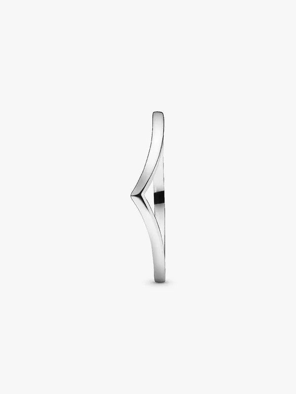 Pandora Polished Wishbone Ring – 196314 (maat 54)