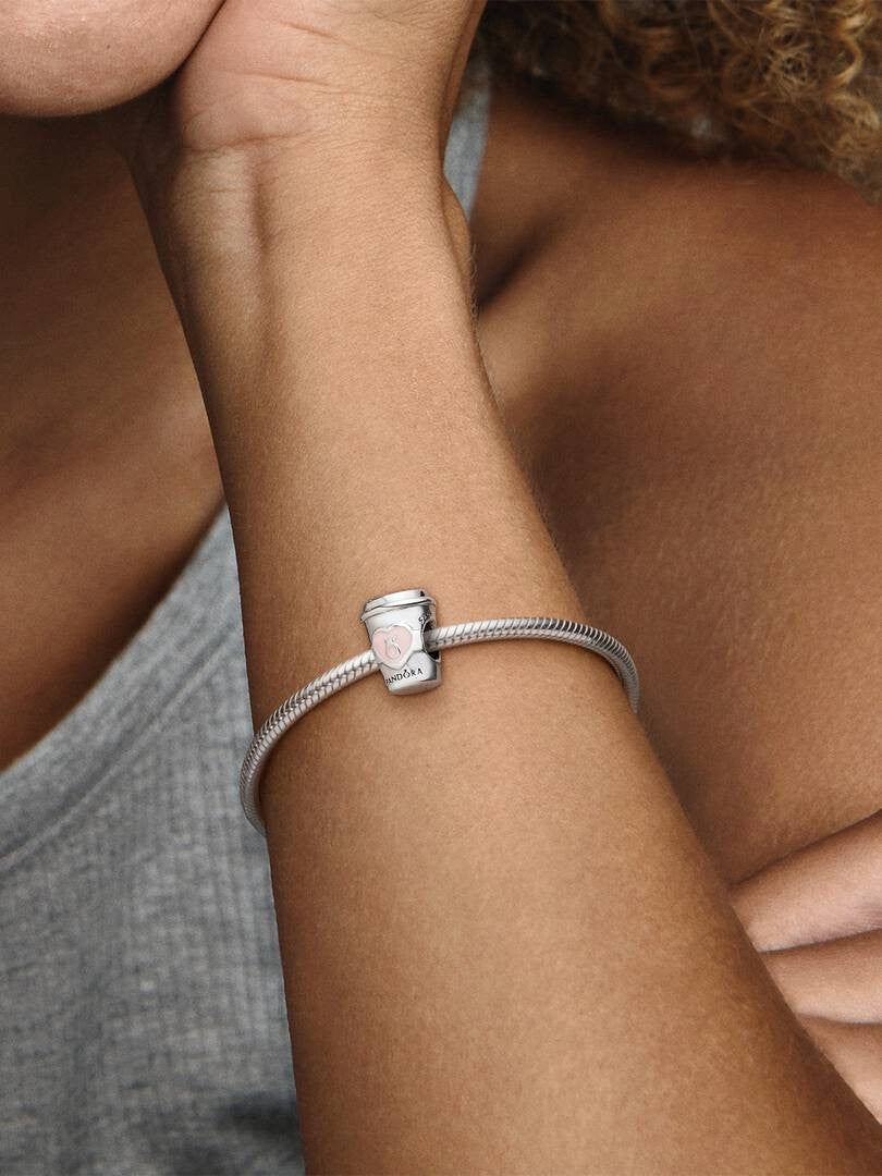 Pandora Even Pauze Koffiekopje Bedel 797185EN160