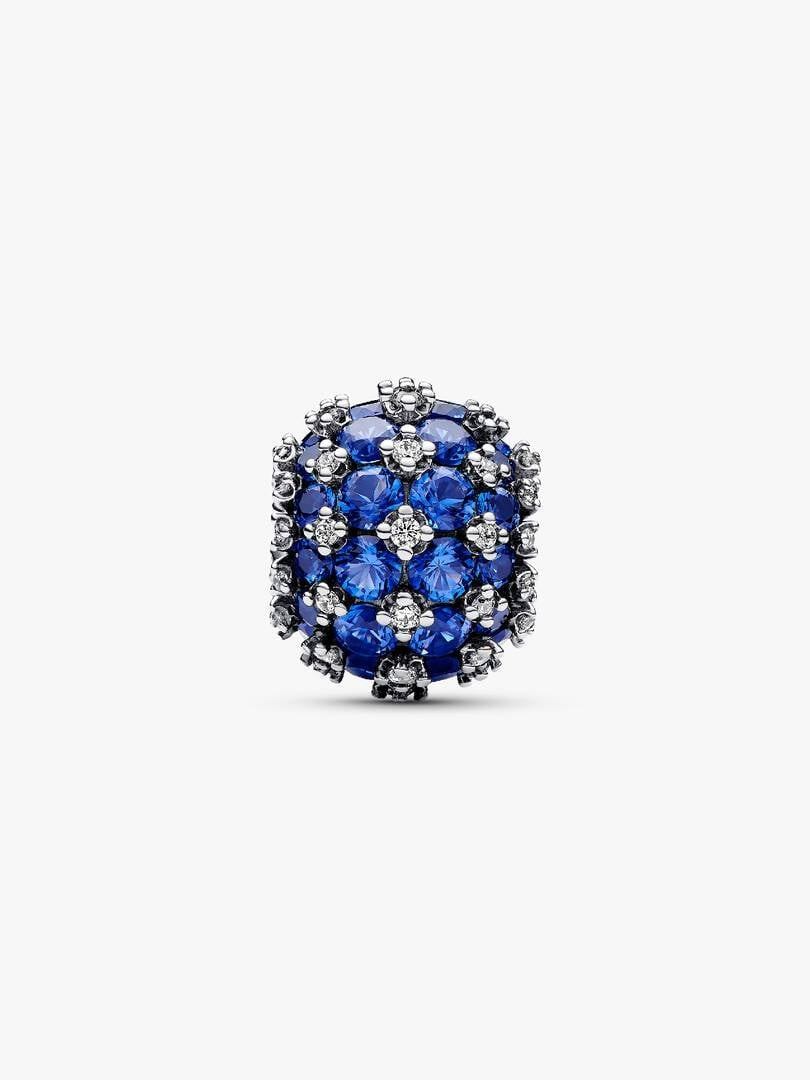 Pandora Sprankelende Ronde Blauwe Pavébedel 792630C02