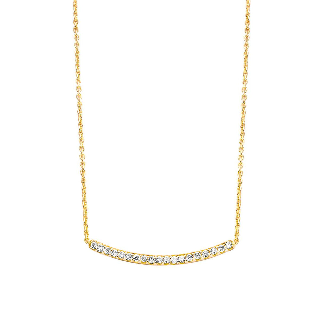 Ischia Basics halsketting 18 Kt geel goud 052415/A