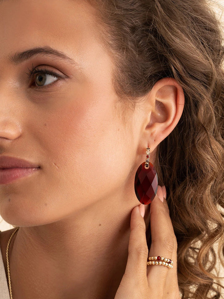 Sparkling Jewels Tube Huggies Multicolour Zirconia – EAG35-MULTI02