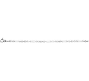 Zilverem armband valkenoog 2,3 mm
