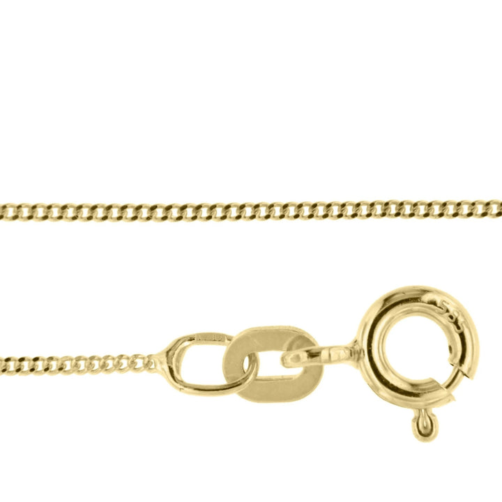 8 Karaat Geelgouden Gourmett Collier – 1,4 mm, 42 cm