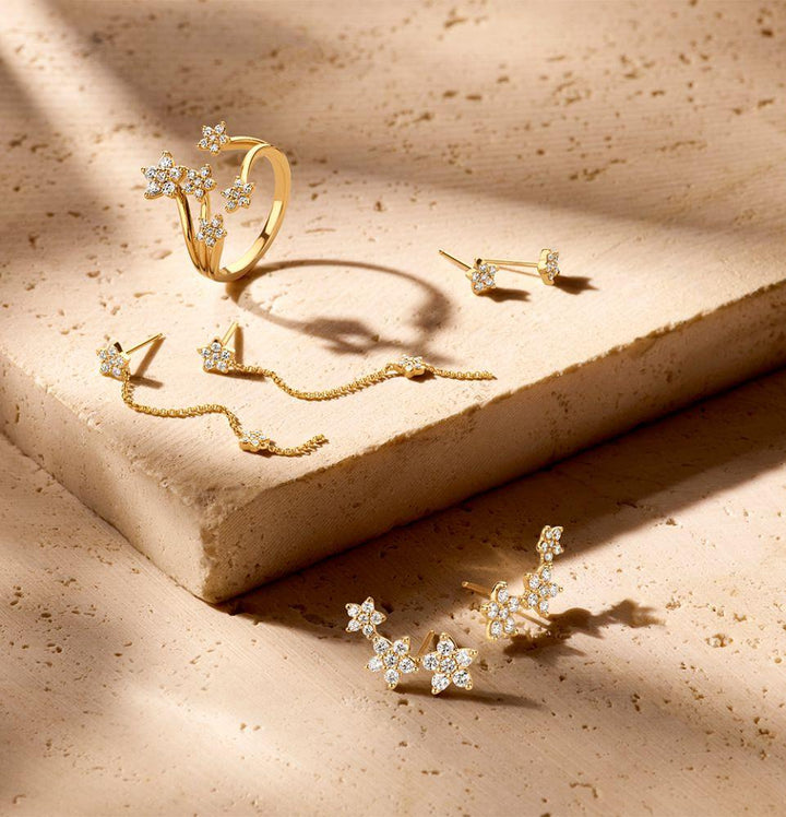 Ring geelgoud briljant 0.51 crt. RG117332-54