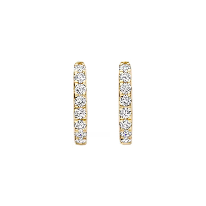 Blush Lab Diamonds oorringen LG7029Y - 14k Geelgoud
