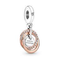 Pandora 780797C01 - Family Always Encircled Dangle Charm - Hangende Bedel