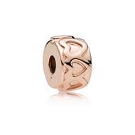 Pandora Moments 781978 roségold plated bedel met hartje