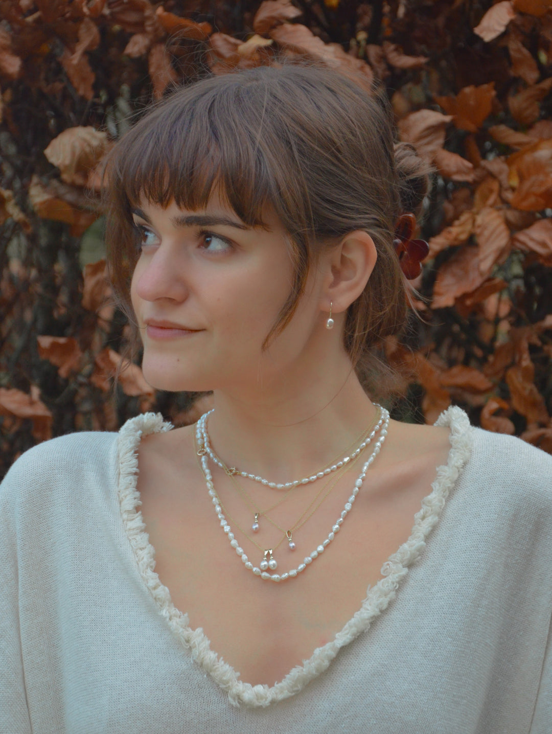 Goudsmid Vera 14 karaats geelgoud collier Audrey