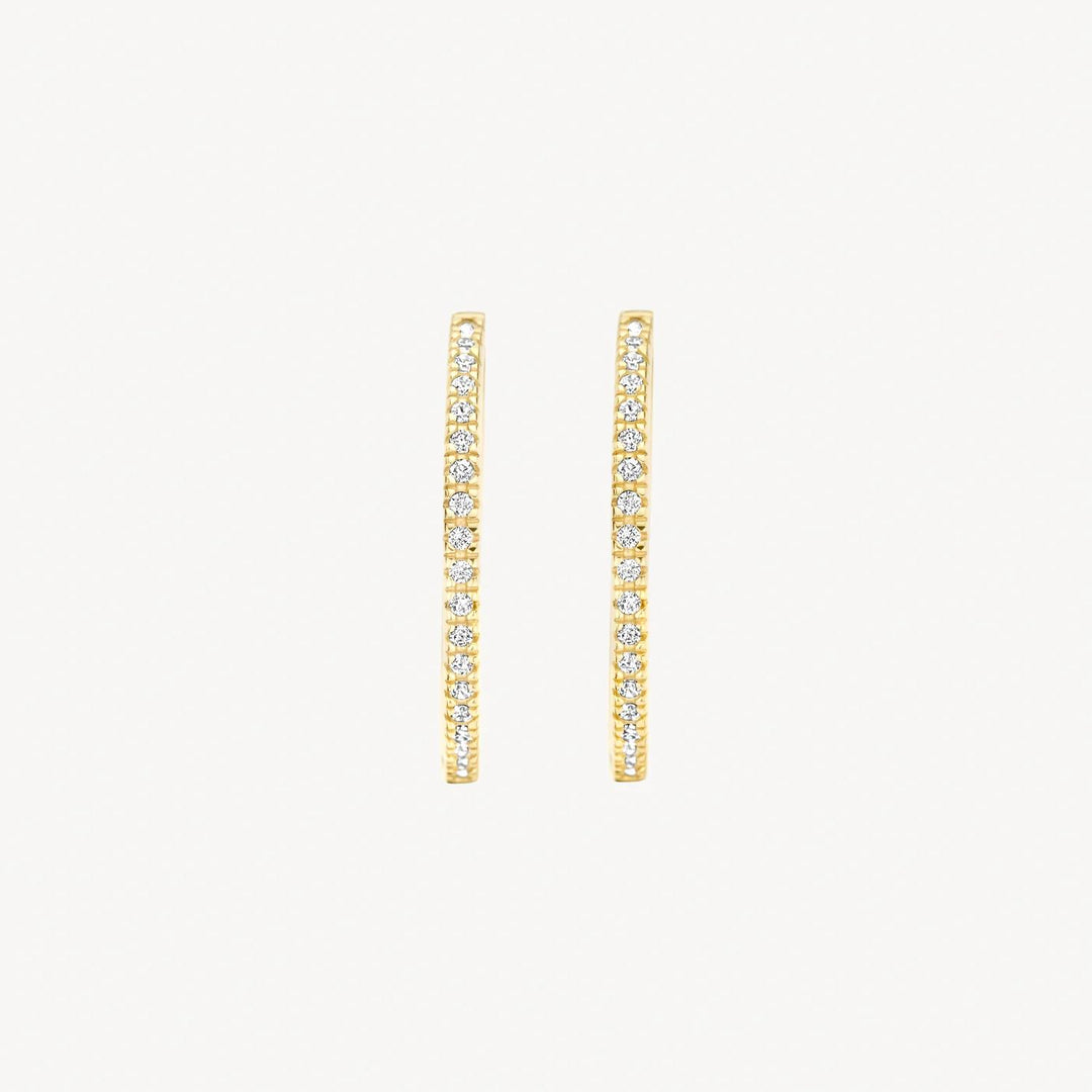 14 kt ooringen Blush Zirkonia 7306YZI