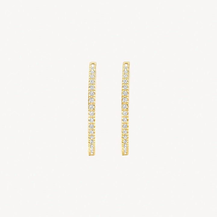 14 kt ooringen Blush Zirkonia 7306YZI