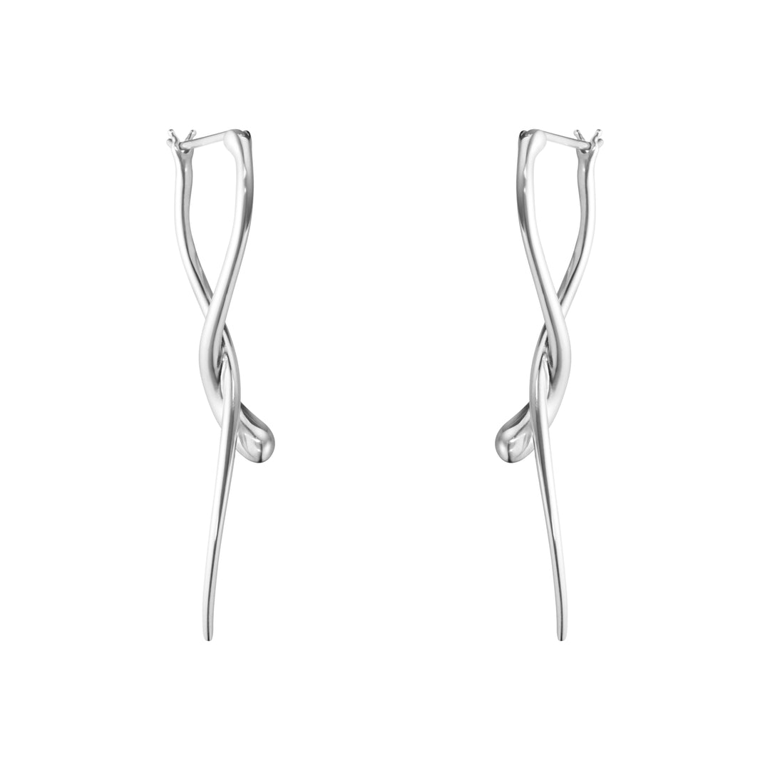 Georg Jensen Mercy Lange Oorbellen Zilver 10015150