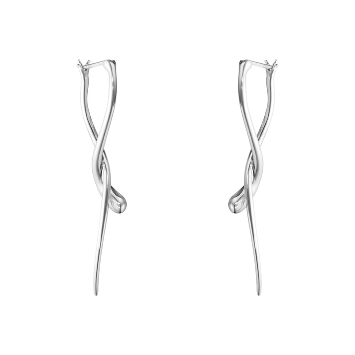 Georg Jensen Mercy Lange Oorbellen Zilver 10015150