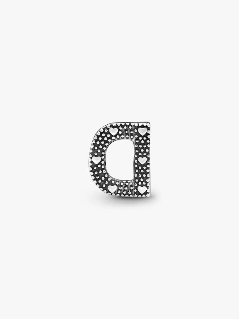 Pandora Letter D Alfabetbedel  797458