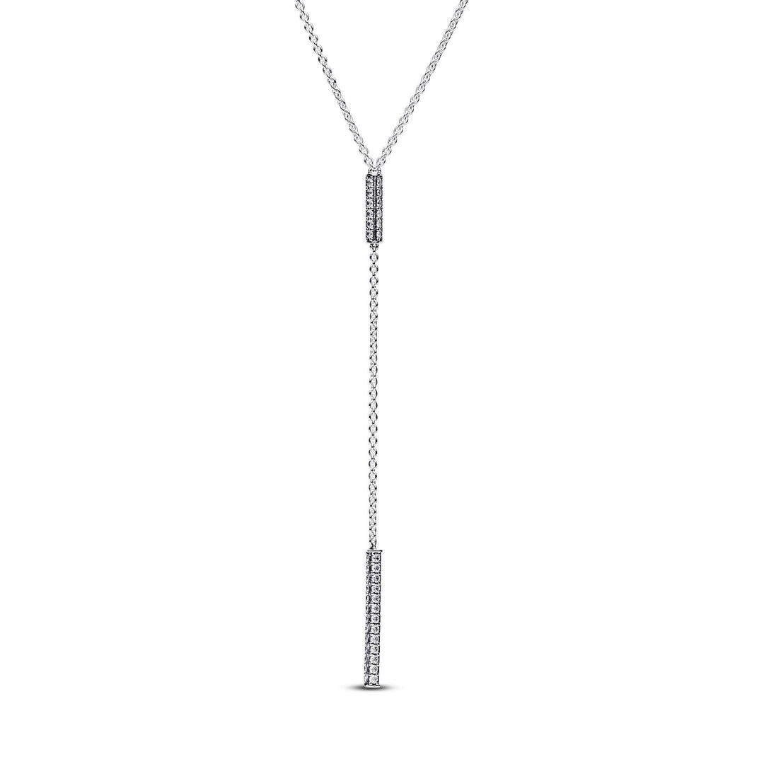 Pandora Zilveren ketting met zirkonia 393013C01 45 cm