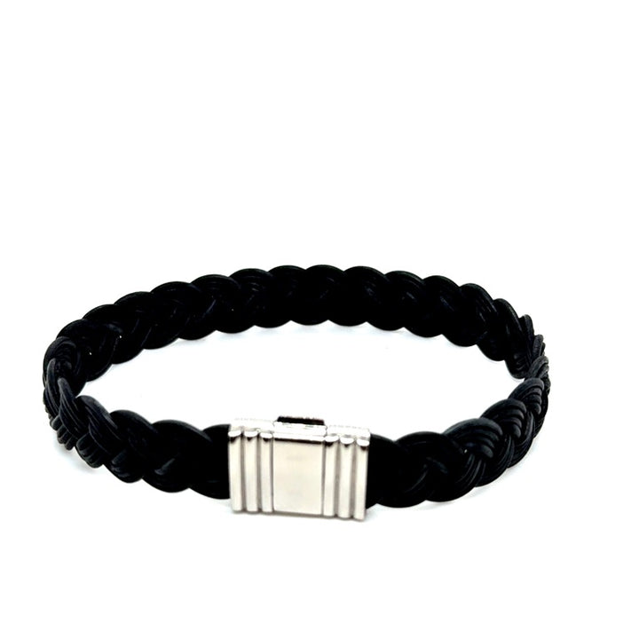Albanu Armband Zwart 696 FC AC – met Stalen Sluiting
