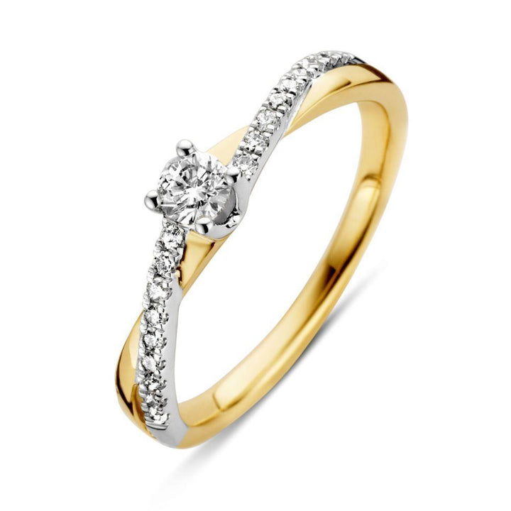 Ring bicolor briljant 0.32 crt. RG416664-58