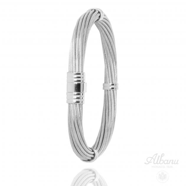 Albanu Monaco Cable Bracelet 702 CAB AC ROND