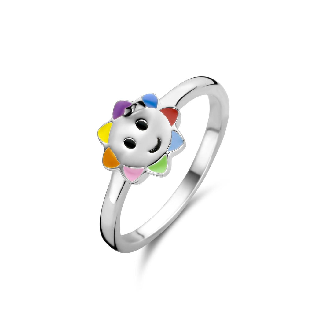 Tedora Bellini zilver ring met zonnetje 579.055.42