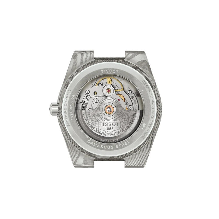 Tissot PRX T1378079608100 PRX Powermatic 80 Damascus Horloge