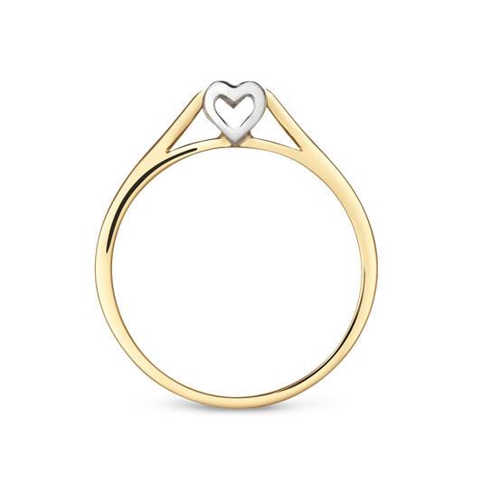 14 kt Ring - Say Yes! - 0.08ct