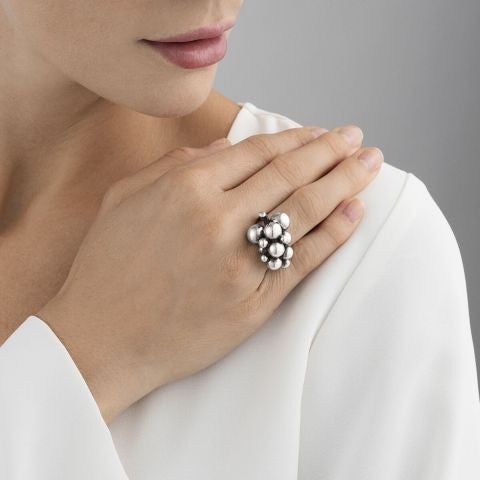 Moonlight Grape Medium Ring 551H Georg Jensen