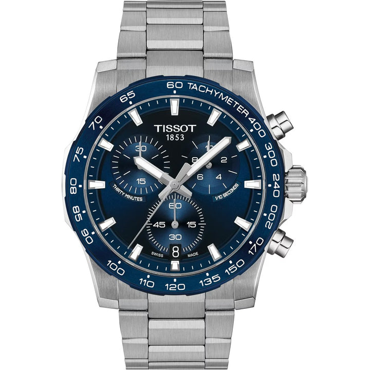 Tissot Supersport Chrono 42 mm blauw T1254171104100