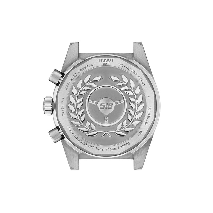Tissot PR516 chronograaf T149.417.11.041.01 staal blauw 40mm
