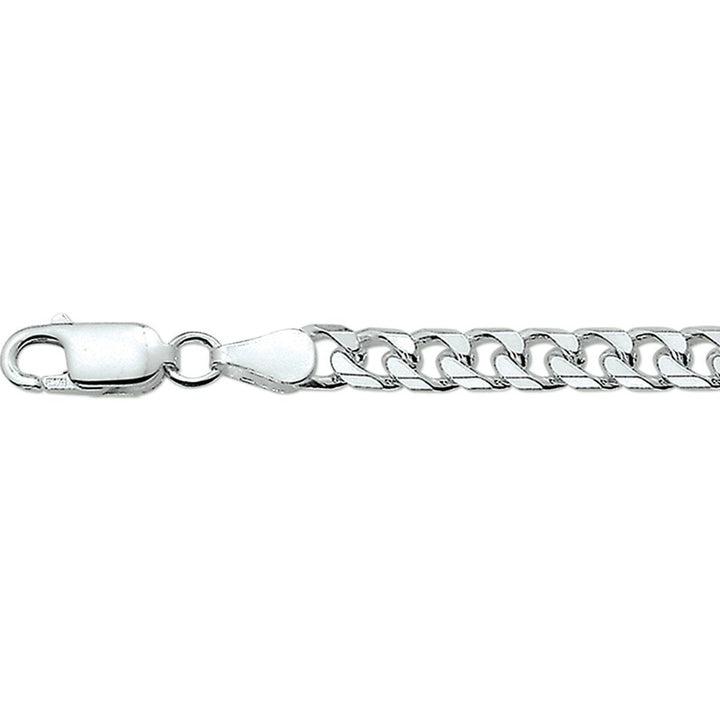 Zilveren gourmet collier 3.5 mm 50 cm masief