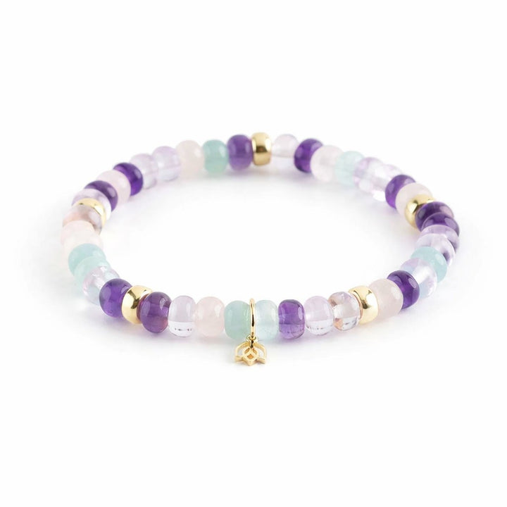 Y&amp;G edelstenen armband | SP0060 Amethyst