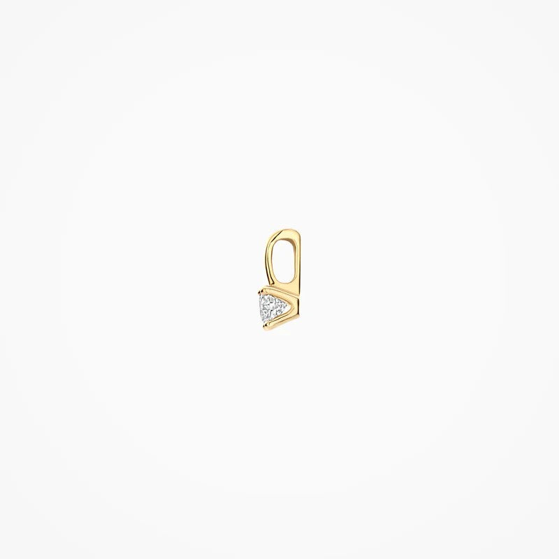 14 kt Blush Hanger LG Diamant 0.15ct