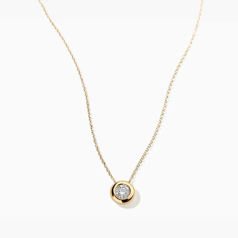 Blush Lab Grown Collier LG3006Y in 14 Kt Geelgoud met Lab Grown Diamant
