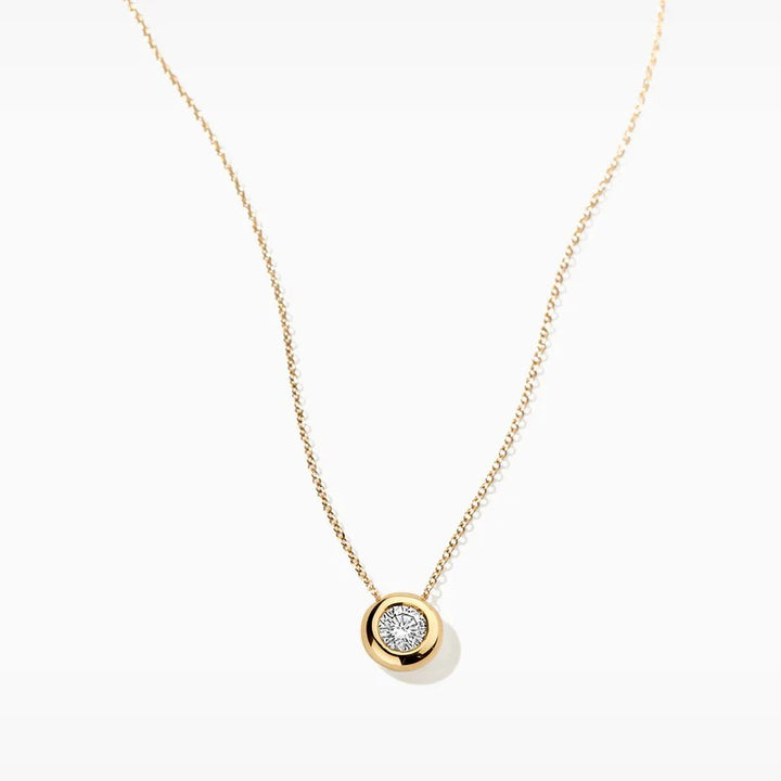 Blush Lab Grown Collier LG3006Y in 14 Kt Geelgoud met Lab Grown Diamant