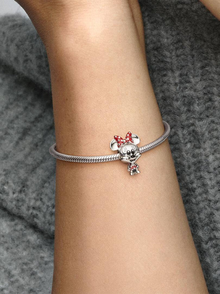 Pandora Bedel Disney, Minnie Dotted Dress &amp; Bow 798880C02