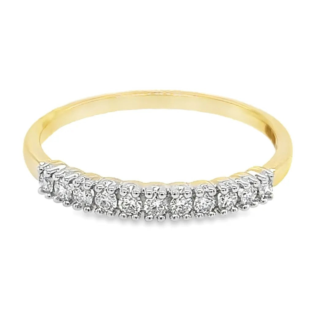 Château d’Or® Geelgouden Rijring met 0,21 ct Diamant GRE2170