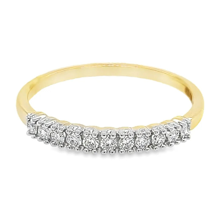Château d’Or® Geelgouden Rijring met 0,21 ct Diamant GRE2170