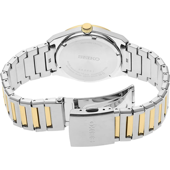 Seiko SUR558P1 Bicolor Herenhorloge met Datum