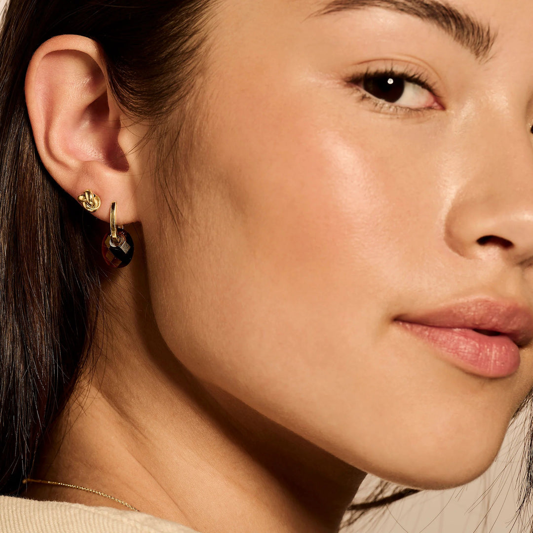 14k Geelgouden Oorknoppen Blush  7157YGO