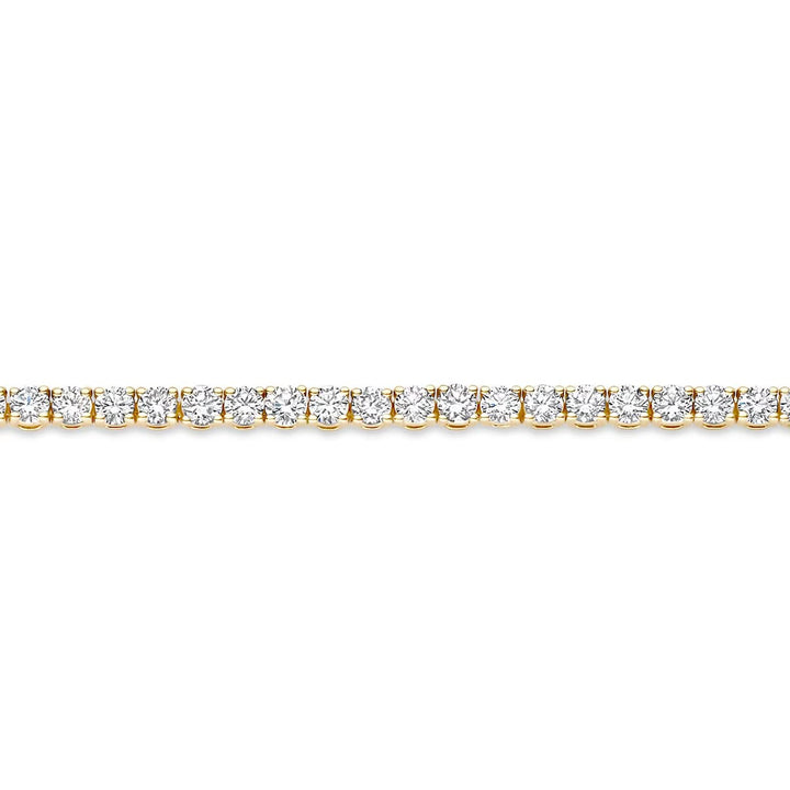 Lab diamonds armband LG2007Y/17 - 14k Geelgoud